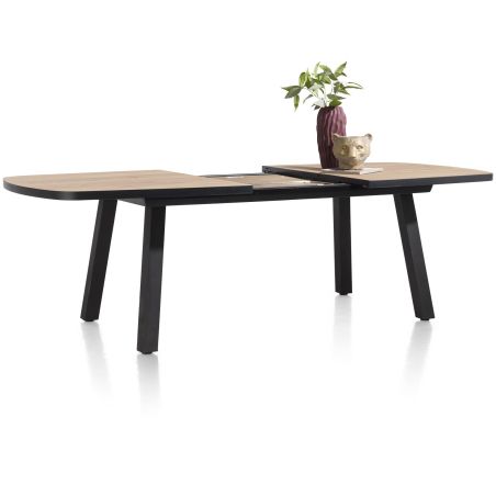 Avalox, table à rallonge ovale 190 (+ 60) x 110 cm - 4 pieds - Henders and Hazel