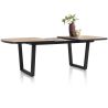 Avalox, table à rallonge ovale 190 (+ 60) x 110 cm - pieds v - Henders and Hazel