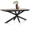 Avalox, table à rallonge ovale 190 (+ 60) x 110 cm - pied central - Henders and Hazel
