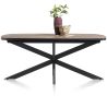 Avalox, table à rallonge ovale 190 (+ 60) x 110 cm - pied central - Henders and Hazel