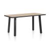 Avalox, table de bar 200 x 98 cm - 4 pieds - Henders and Hazel