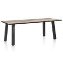 Avalox, table de bar 230 x 98 cm - 4 pieds - Henders and Hazel