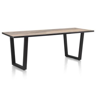 Avalox, table de bar 230 x 98 cm - pieds v - Henders and Hazel