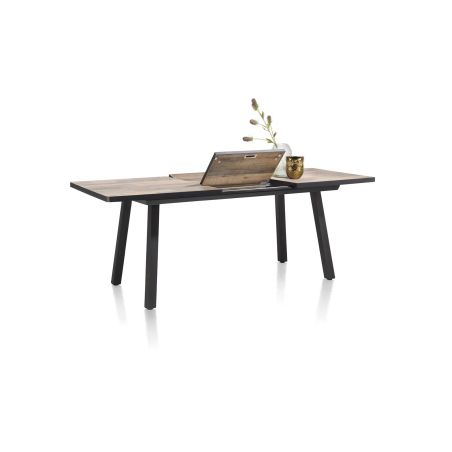 Avalox, table de bar à rallonge 160 (+ 50) x 98 cm - 4 pieds - Henders and Hazel