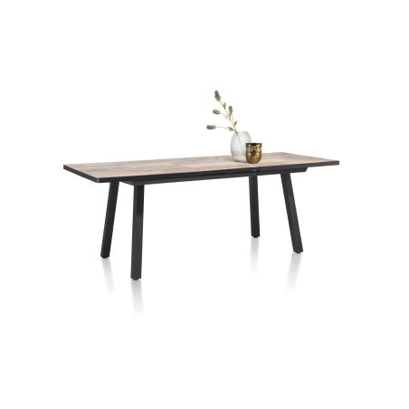 Avalox, table de bar à rallonge 160 (+ 50) x 98 cm - 4 pieds - Henders and Hazel