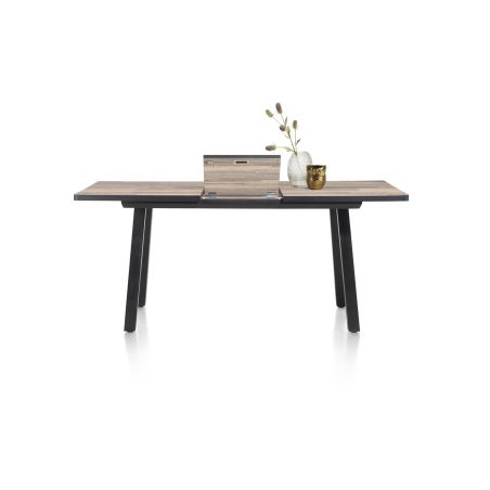Avalox, table de bar à rallonge 160 (+ 50) x 98 cm - 4 pieds - Henders and Hazel