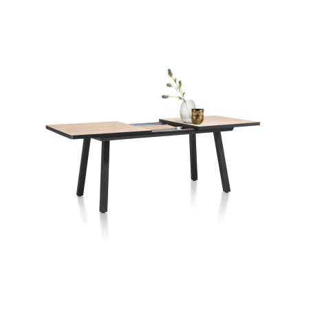 Avalox, table de bar à rallonge 160 (+ 50) x 98 cm - 4 pieds - Henders and Hazel