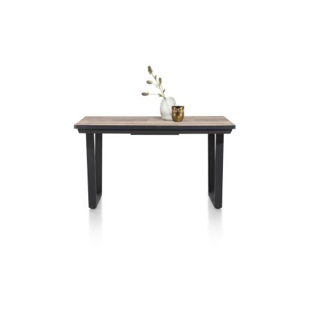 Avalox, table de bar à rallonge 160 (+ 50) x 98 cm - pieds v - Henders and Hazel