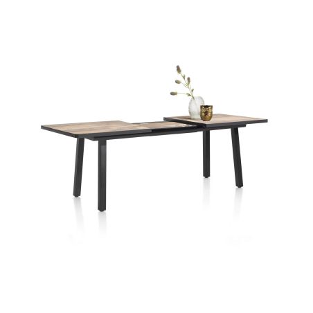 Avalox, table de bar à rallonge 190 (+ 60) x 98 cm - 4 pieds - Henders and Hazel