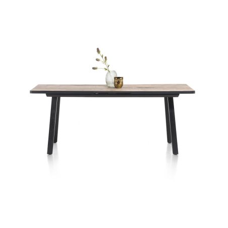Avalox, table de bar à rallonge 190 (+ 60) x 98 cm - 4 pieds - Henders and Hazel