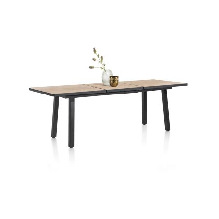 Avalox, table de bar à rallonge 190 (+ 60) x 98 cm - 4 pieds - Henders and Hazel