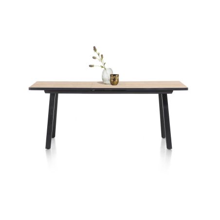 Avalox, table de bar à rallonge 190 (+ 60) x 98 cm - 4 pieds - Henders and Hazel