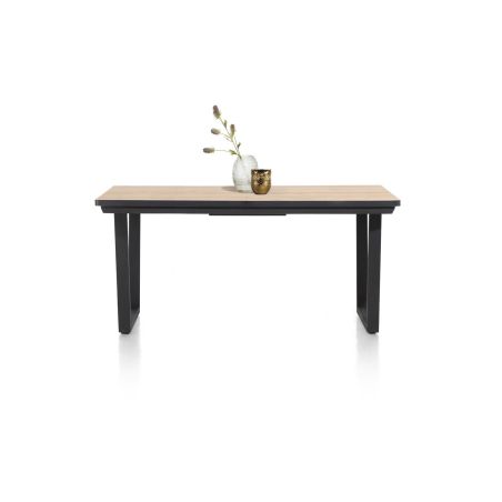 Avalox, table de bar à rallonge 190 (+ 60) x 98 cm - pieds v - Henders and Hazel