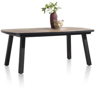 Avalox, table de bar à rallonge ovale 190 (+ 60) x 110 cm - 4 pieds - Henders and Hazel