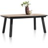 Avalox, table de bar à rallonge ovale 190 (+ 60) x 110 cm - 4 pieds - Henders and Hazel