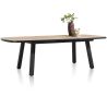 Avalox, table de bar à rallonge ovale 190 (+ 60) x 110 cm - 4 pieds - Henders and Hazel