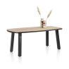 Avalox, table de bar ovale 180 x 110 cm - 4 pieds - Henders and Hazel