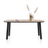 Avalox, table de bar ovale 210 x 110 cm - 4 pieds - Henders and Hazel