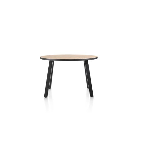 Avalox, table de bar ronde 130 x 110 cm - 4 pieds - Henders and Hazel