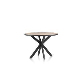 Avalox, table de bar ronde 130 x 110 cm - pied central - Henders and Hazel