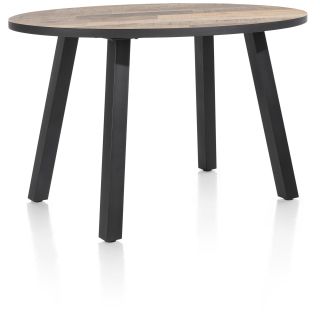 Avalox, table de bar ronde 150 x 120 cm - 4 pieds - Henders and Hazel