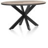 Avalox, table de bar ronde 150 x 120 cm - pied central - Henders and Hazel