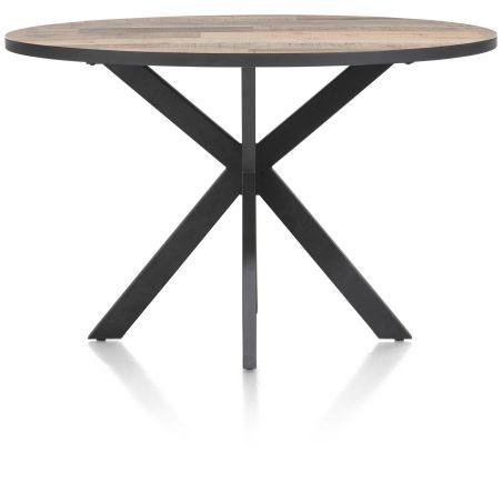 Avalox, table de bar ronde 150 x 120 cm - pied central - Henders and Hazel