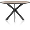 Avalox, table de bar ronde 150 x 120 cm - pied central - Henders and Hazel