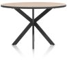Avalox, table de bar ronde 150 x 120 cm - pied central - Henders and Hazel