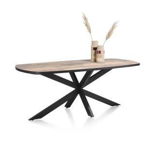 Avalox, table ovale 180 x 110 cm - pied central - Henders and Hazel