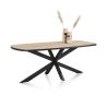 Avalox, table ovale 180 x 110 cm - pied central - Henders and Hazel