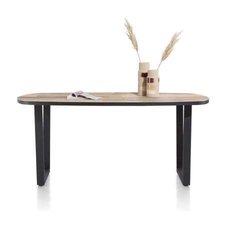 Avalox, table ovale 210 x 110 cm - pieds v - Henders and Hazel