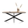 Avalox, table ovale 210 x 110 cm - pied central - Henders and Hazel
