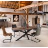 Avalox, table ovale 210 x 110 cm - pied central - Henders and Hazel