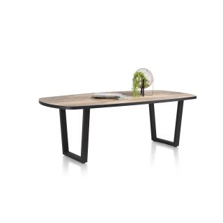 Avalox, table ovale 240 x 110 cm - pieds v - Henders and Hazel