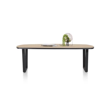 Avalox, table ovale 240 x 110 cm - pieds v - Henders and Hazel