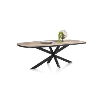 Avalox, table ovale 240 x 110 cm - pied central - Henders and Hazel