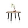 Avalox, table ronde 130 x 110 cm - 4 pieds - Henders and Hazel
