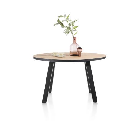 Avalox, table ronde 130 x 110 cm - 4 pieds - Henders and Hazel
