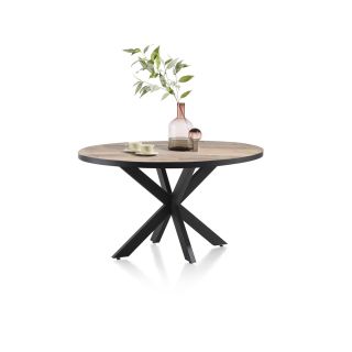 Avalox, table ronde 130 x 110 cm - pied central - Henders and Hazel