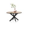 Avalox, table ronde 130 x 110 cm - pied central - Henders and Hazel