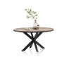 Avalox, table ronde 150 x 120 cm - pied central - Henders and Hazel