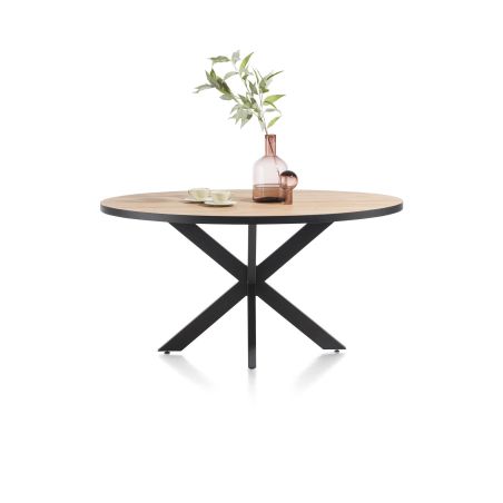 Avalox, table ronde 150 x 120 cm - pied central - Henders and Hazel