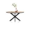 Avalox, table ronde 150 x 120 cm - pied central - Henders and Hazel
