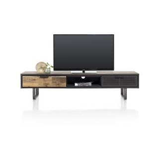 Avalon, meuble tv 200 cm. - 2-tiroirs + 1-niche - Henders&Hazel
