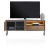 Trapani, buffet bas 160 cm - 2-portes + 1-tiroir + 1-niche (+ LED) - Henders and Hazel