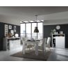 Buffet design 4 portes BURGA BETON 184 cm
