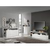 Buffet design 4 portes BURGA BETON 184 cm