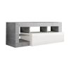 Meuble TV design BURGA BETON 184 cm