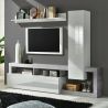 Ensemble meuble TV design BURGA BETON 219 cm